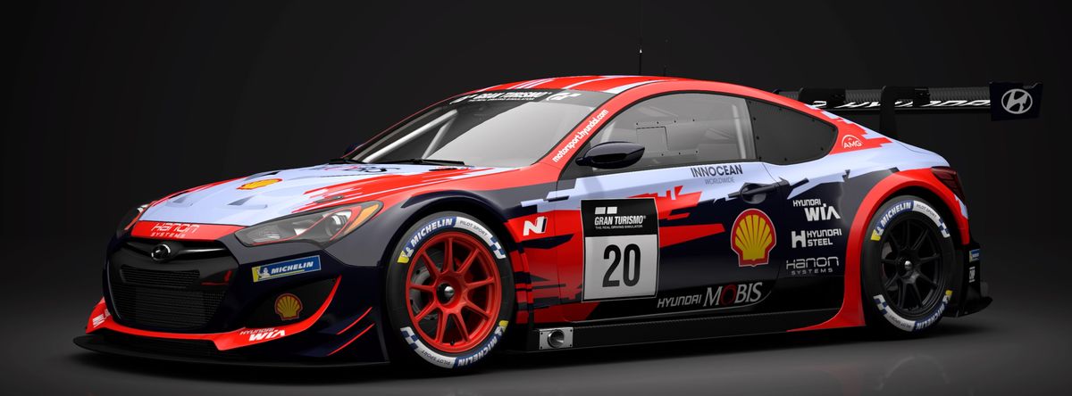 Hyundai Genesis Gr.3 in GT7 - gtplus