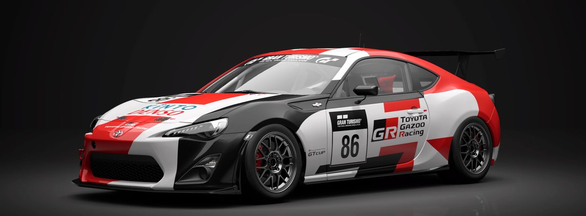 Toyota 86 Gr.4 with engine swap VR38DETT-GT-R-NISMO in GT7 - gtplus